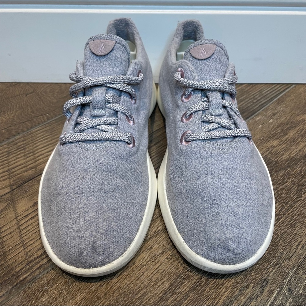 Allbirds x Outdoor Voices Collaboration OV SF Grey Woolrunners Size W8 - Picture 4 of 10